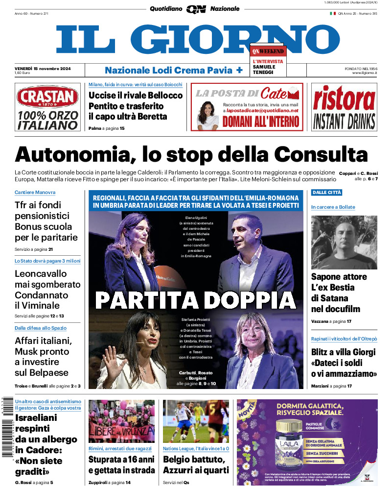 Prima-pagina-il giorno-edizione-di-oggi-20241115